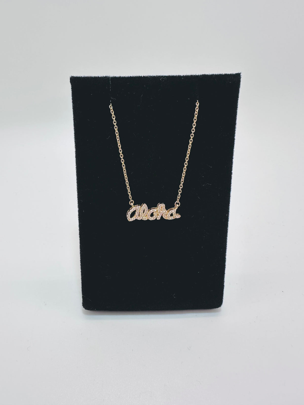 Diamond Aloha Necklace