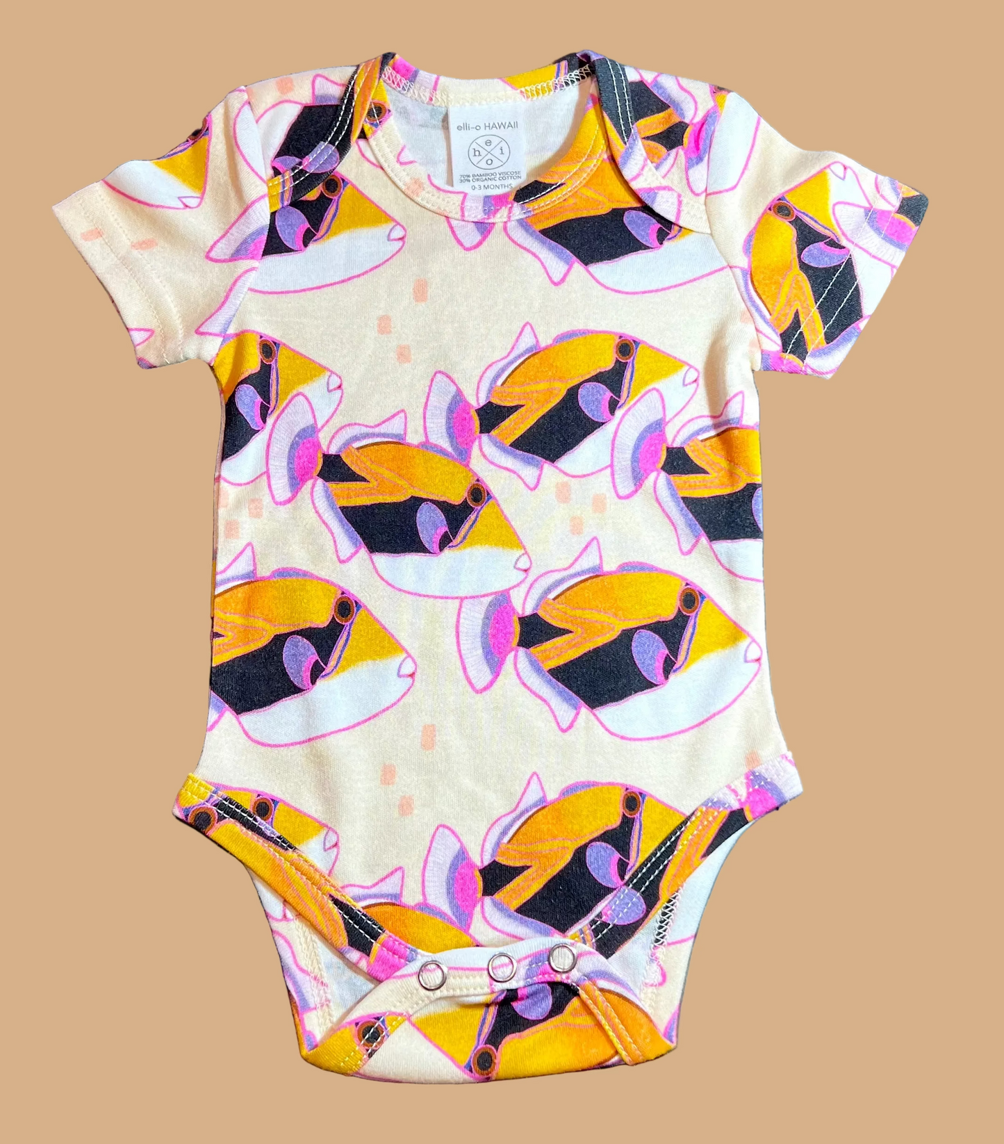 Onesie - Humuhumu Pink
