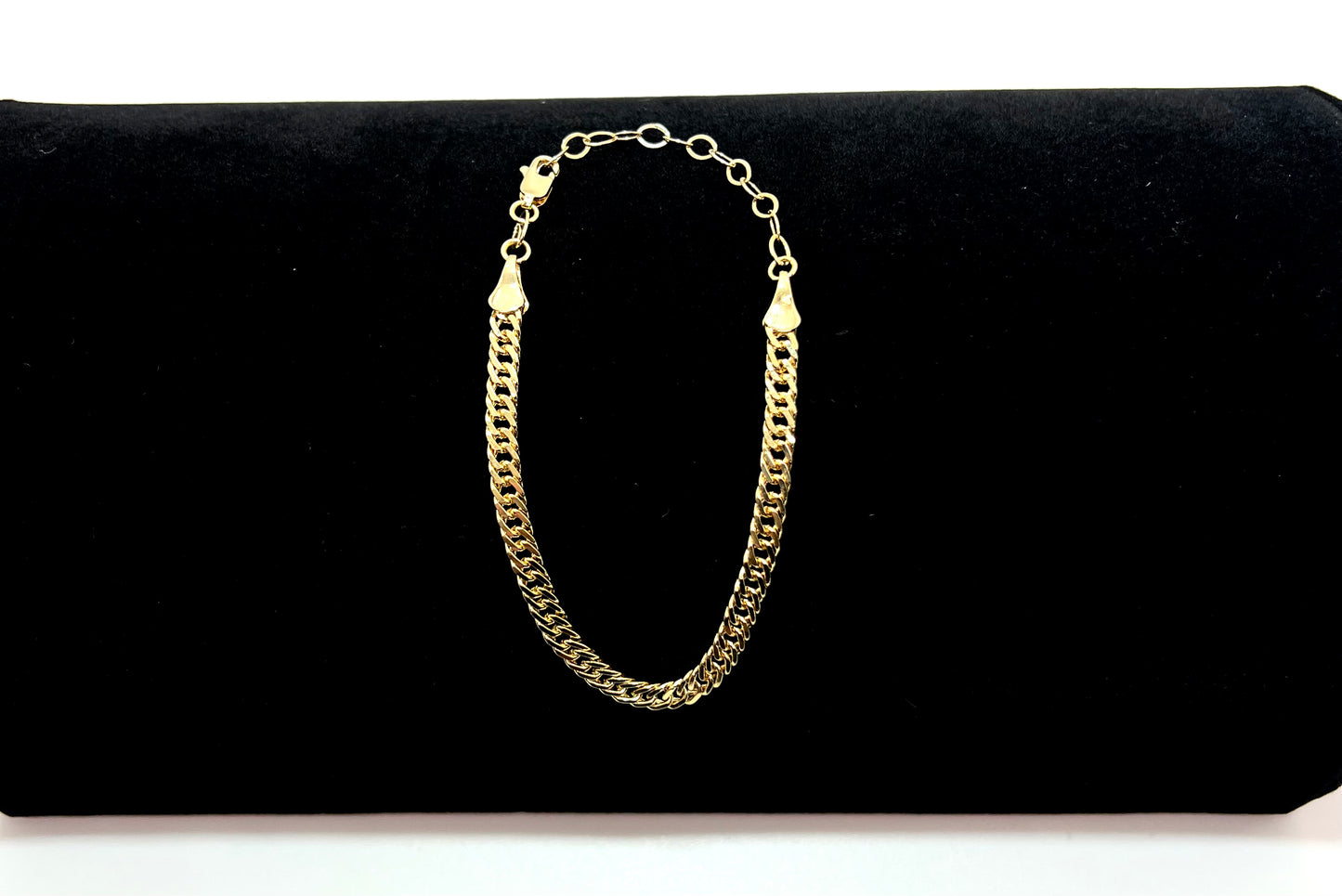 4mm Double Curb Chain Bracelet