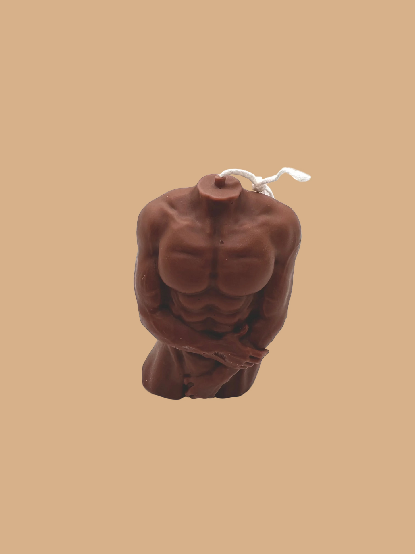 Male Body Candle - Handmade