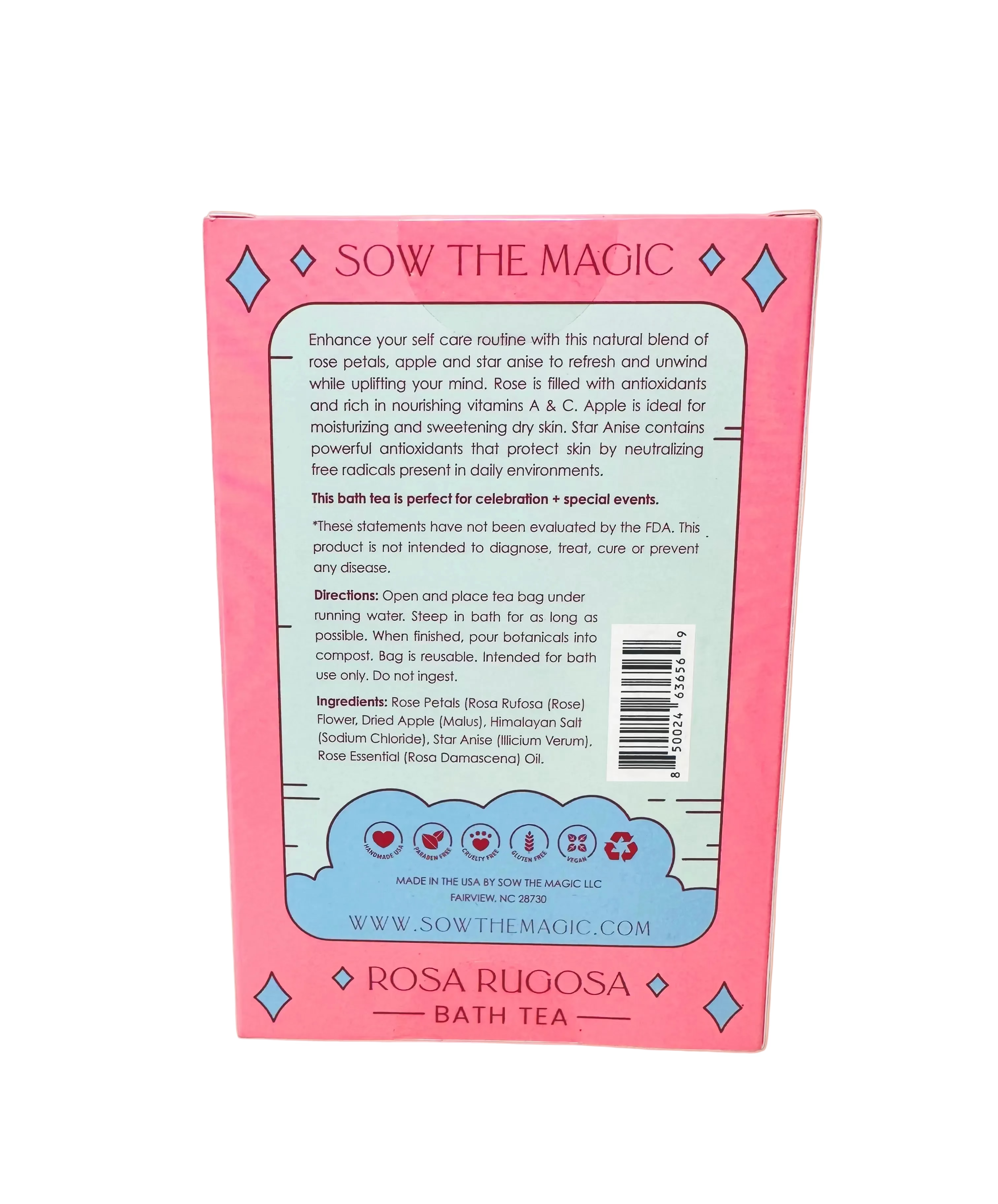 Tarot Box - Botanical Bath Tea