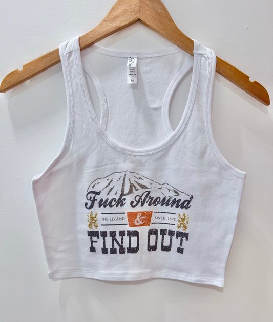 FAFO Cropped Tank