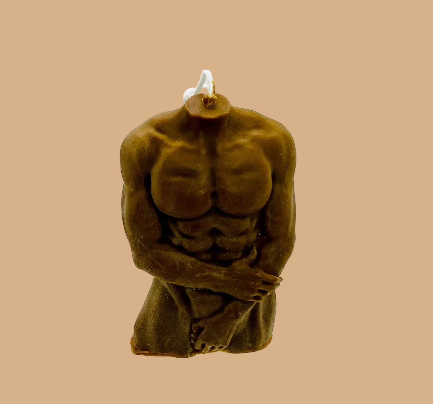 Male Body Candle - Handmade