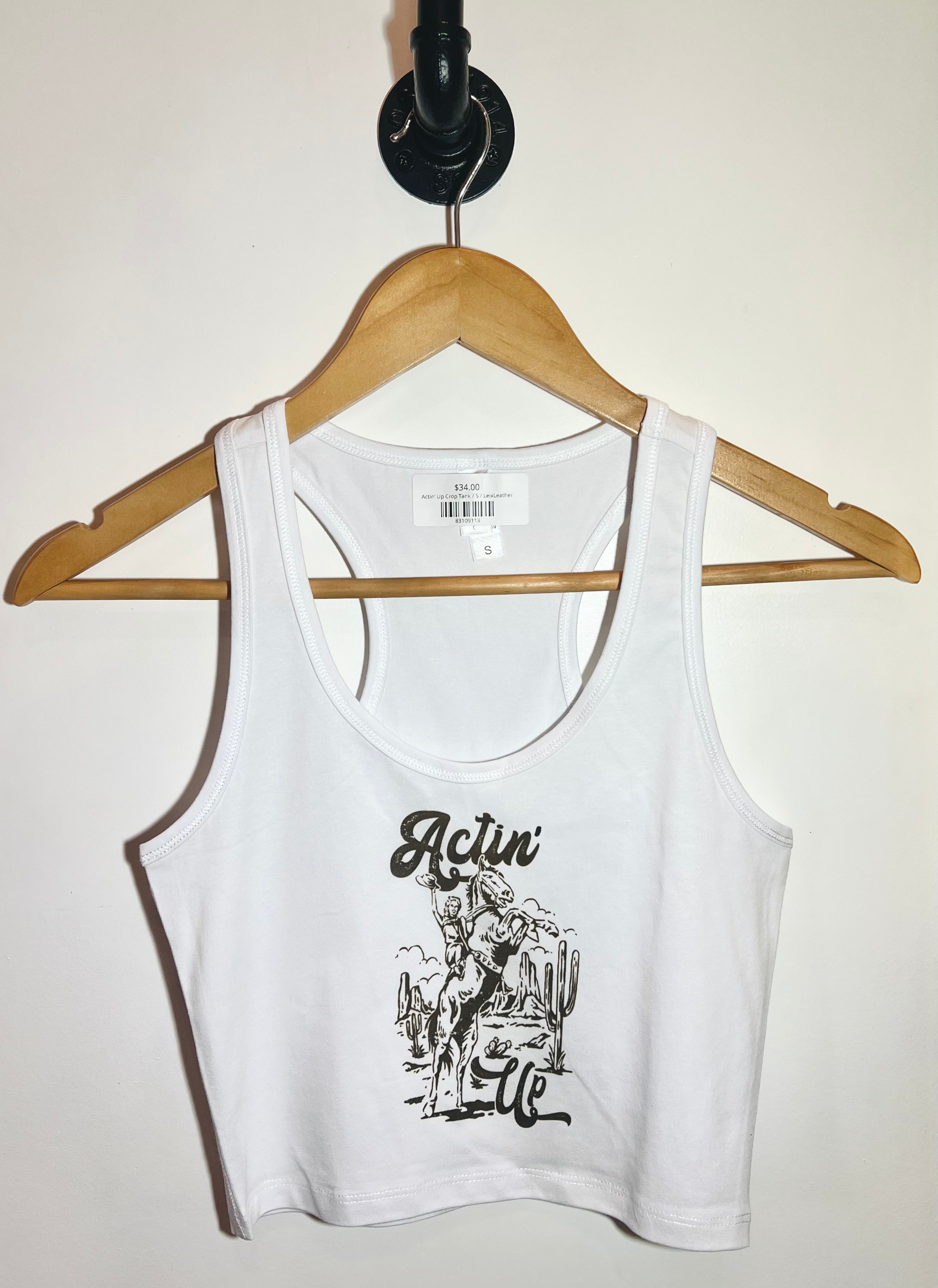 Actin’ Up Crop Tank