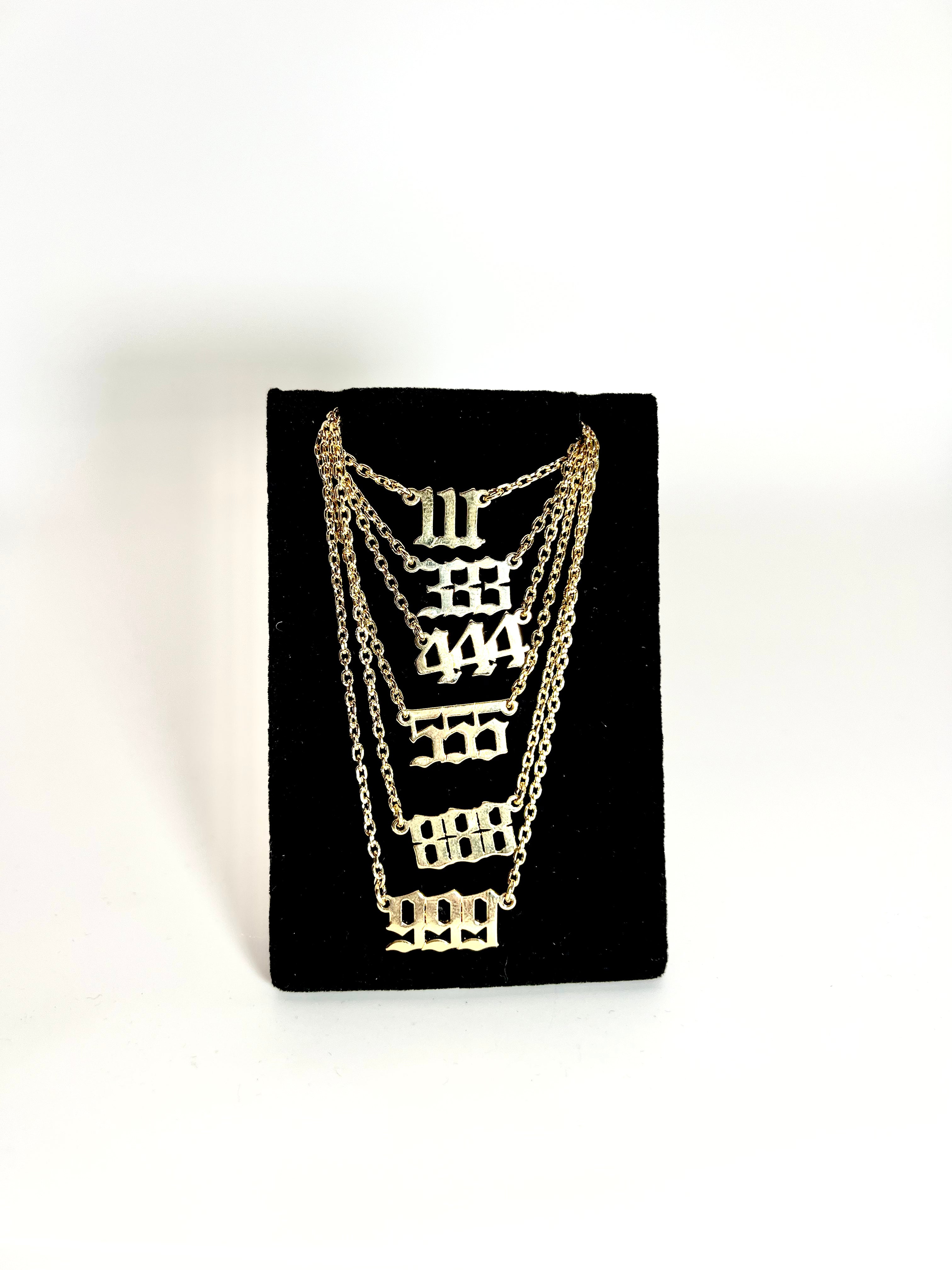 Angel Number Necklaces
