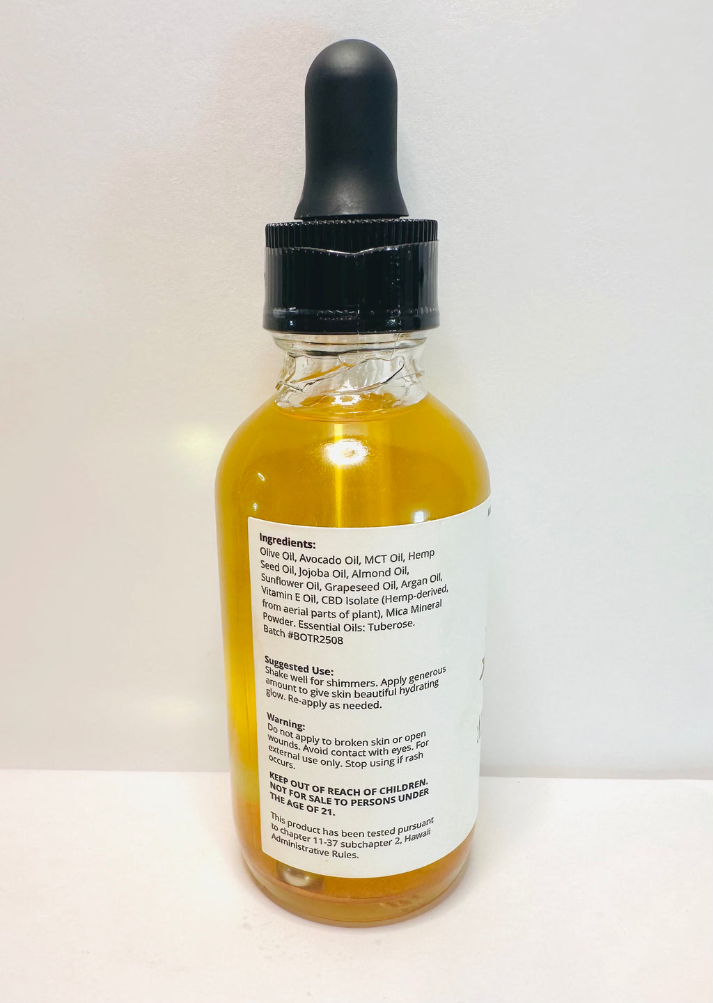 Organic Golden Body Oil - 2oz