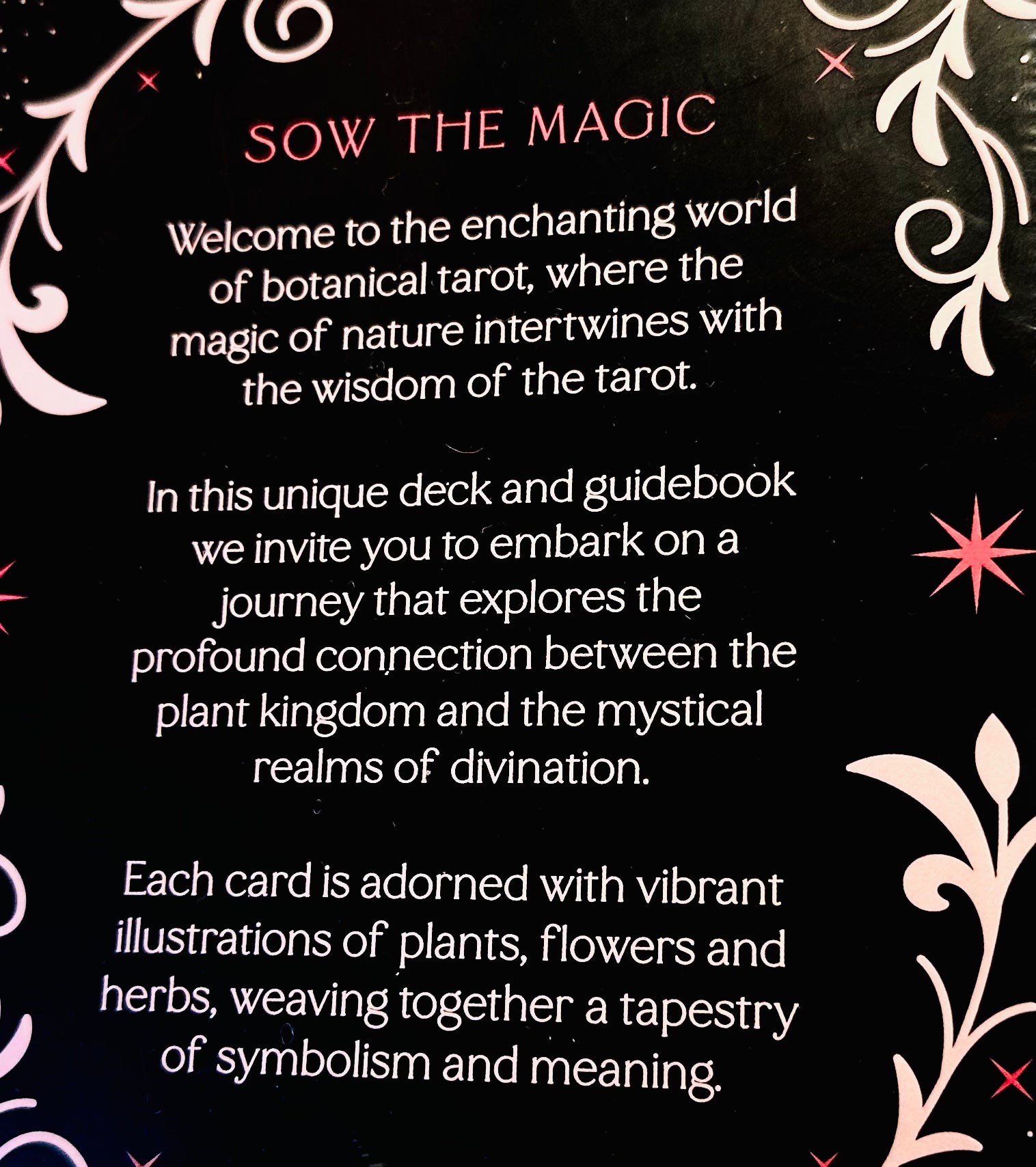 Botanical Tarot Deck