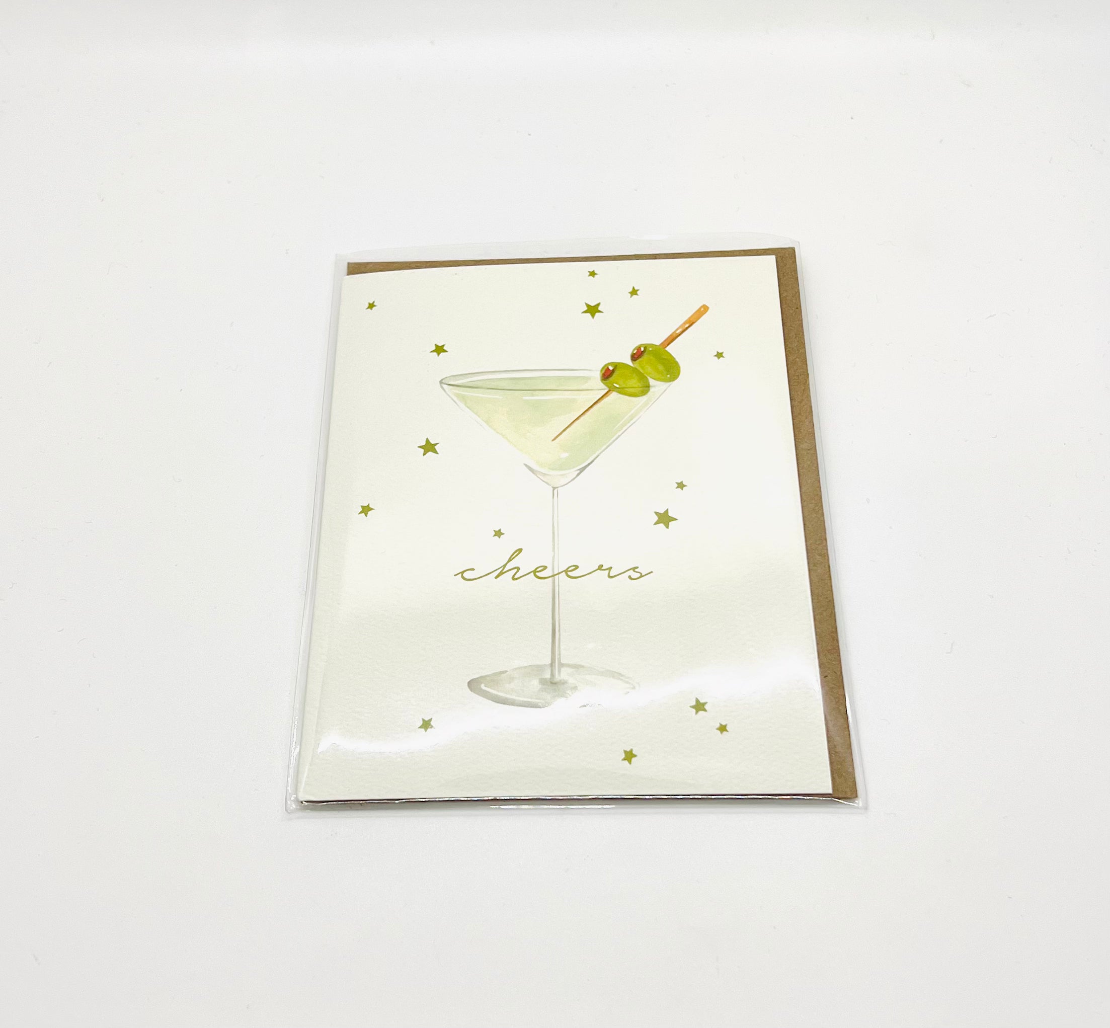 Cheers Martini Card