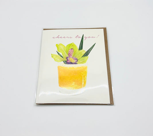 Cheers To You, Cocktail! - Card