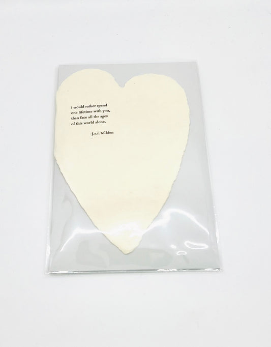 Big Heart Cards - Handmade