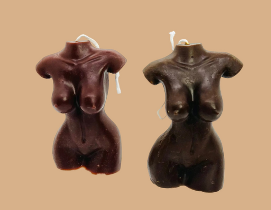 Female Body Candle - Handmade