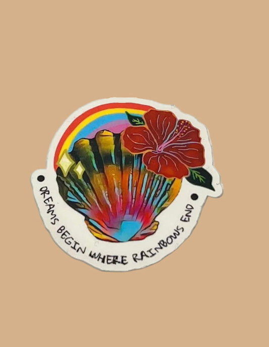 Rainbow Sunrise Sticker