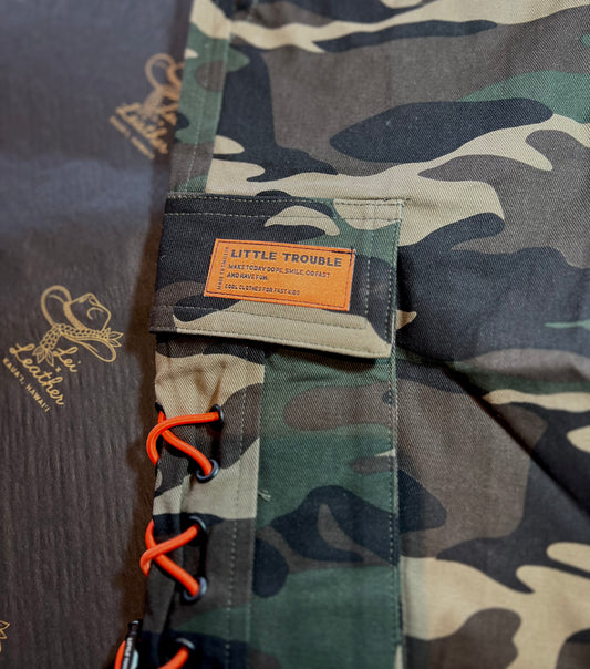 Kids Camo Cargo Pants